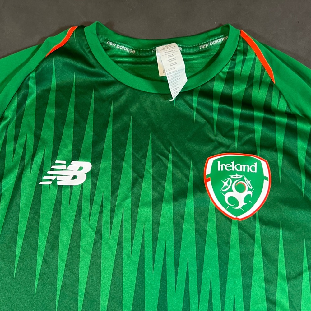 New Balance Republic of Ireland National Team Football Training Jersey Size L - Picture 3 of 10